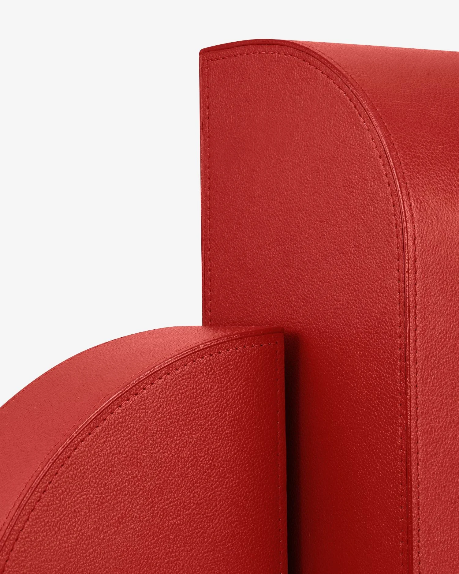 Left Cubist Bookend - Red - Image 4