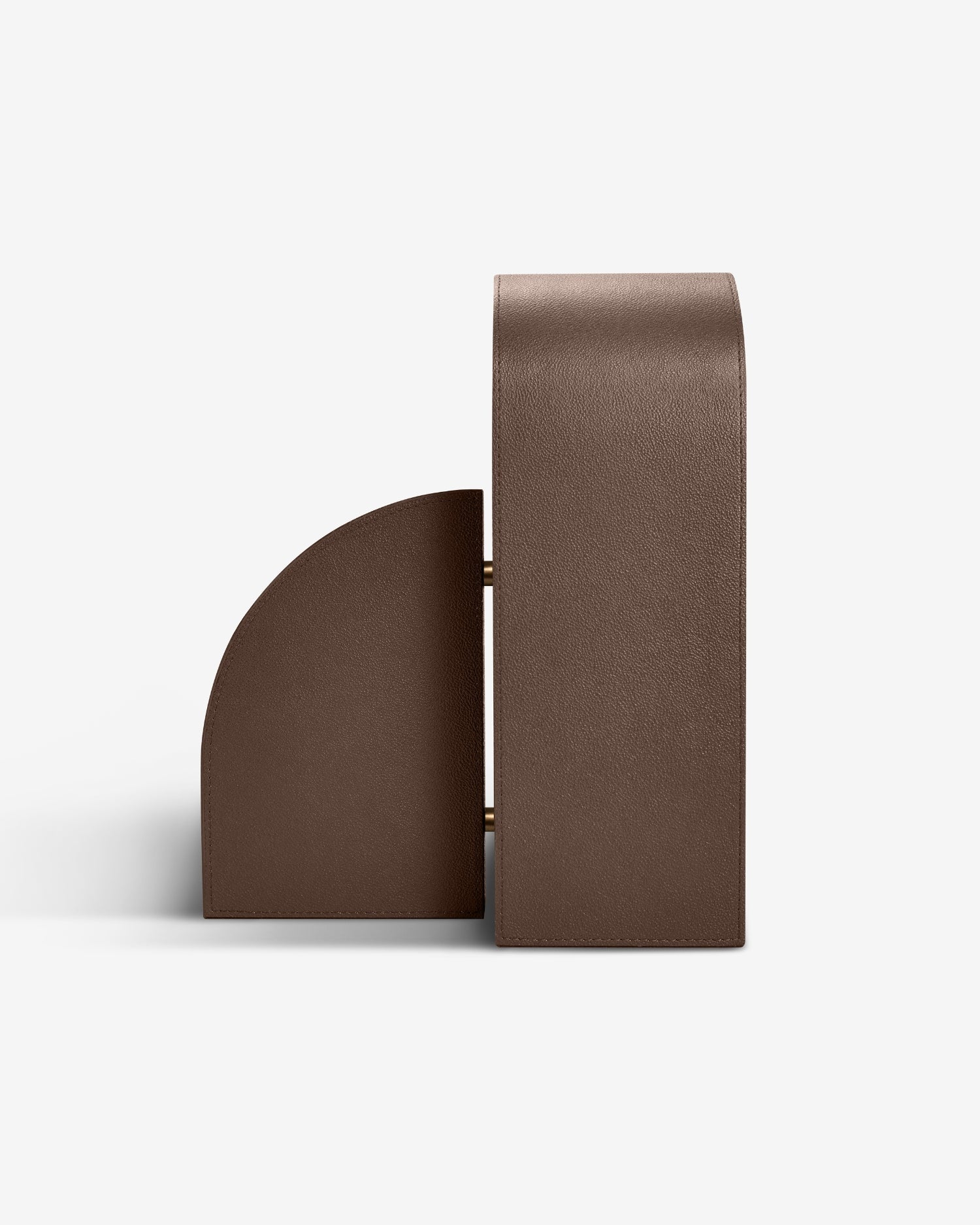 Cubist Bookends Set - Brown - Image 3