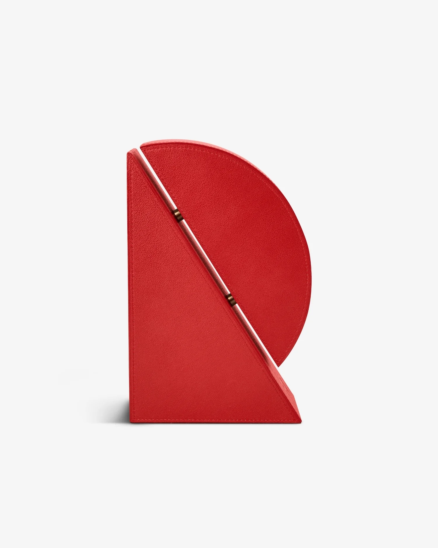 Cubist Bookends Set - Red - Image 4