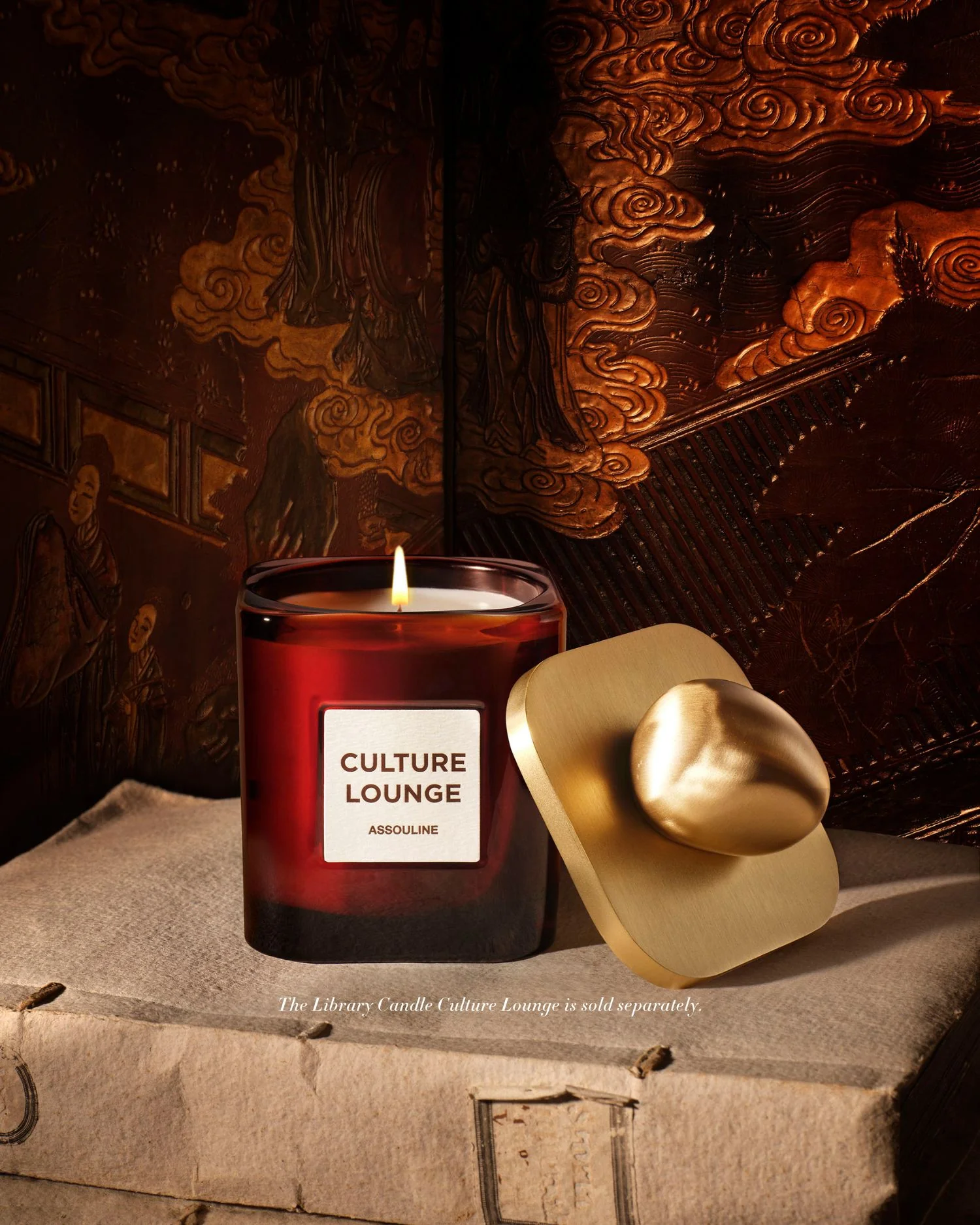 Library Pebble Candle Lid - Image 2