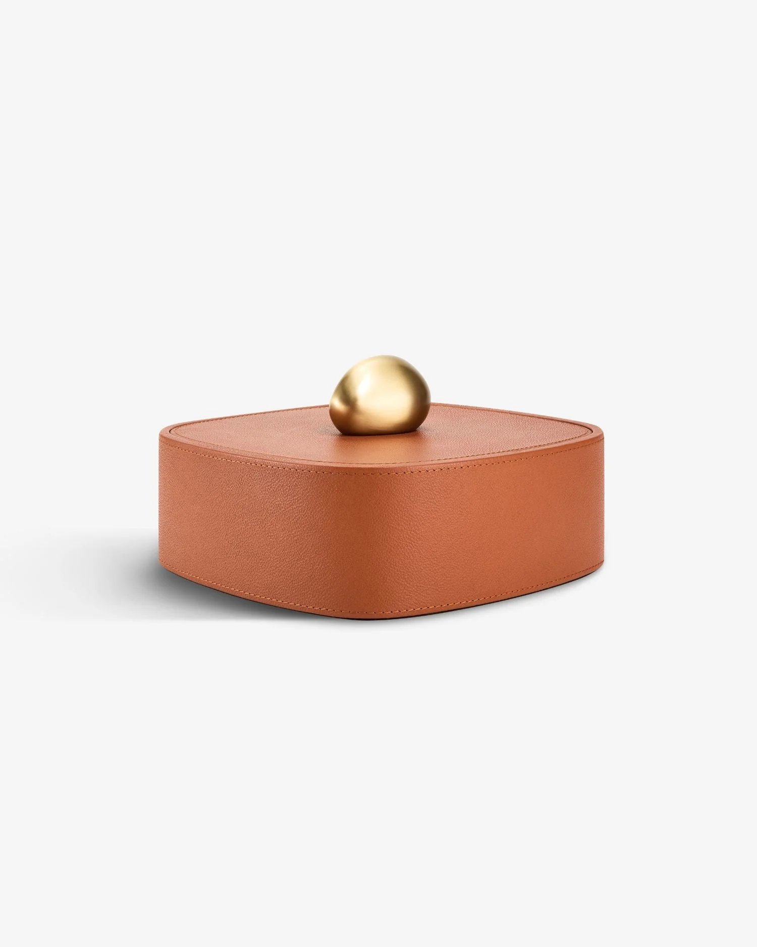 Pebble Trinket Box - Camel - Image 3