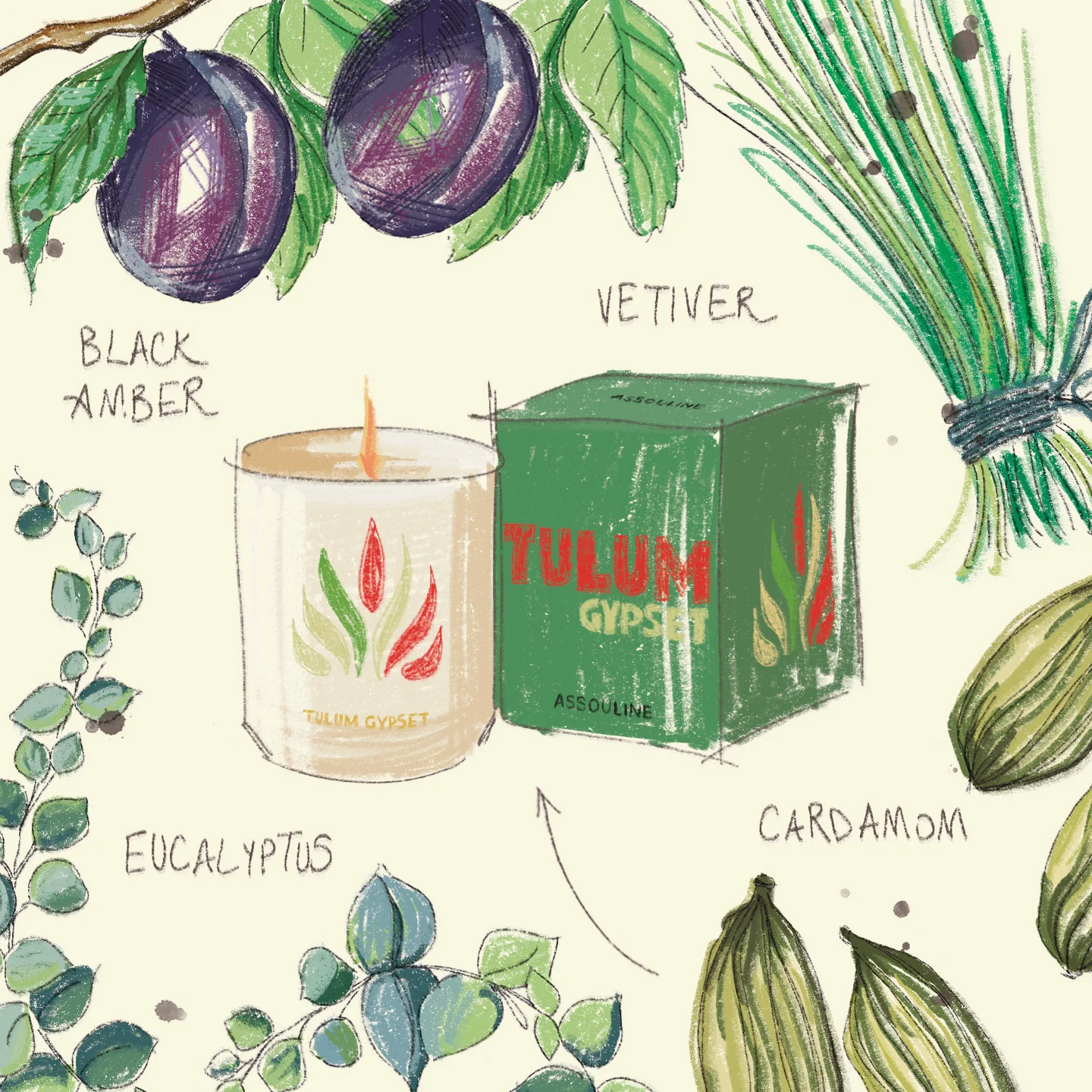 Tulum Gypset - Travel From Home Candle - Image 3