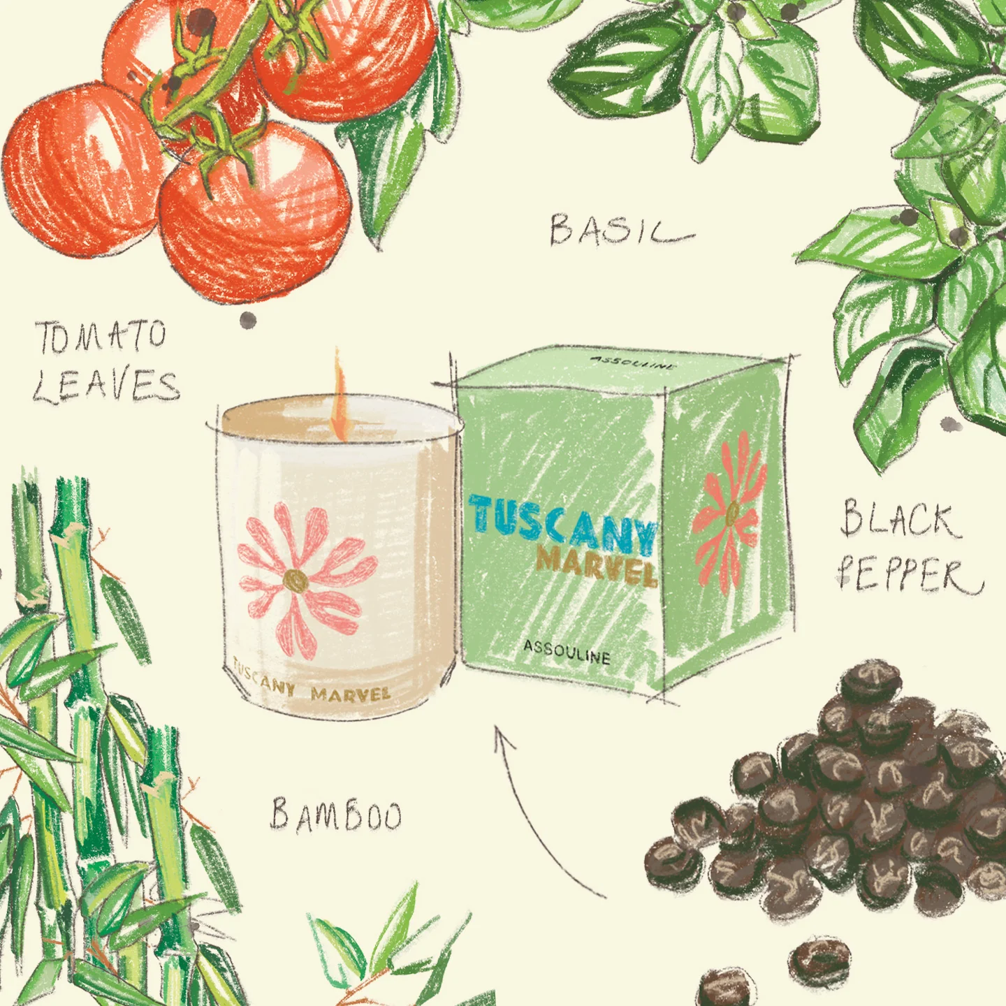 Tuscany - Travel From Home Candle - Image 4