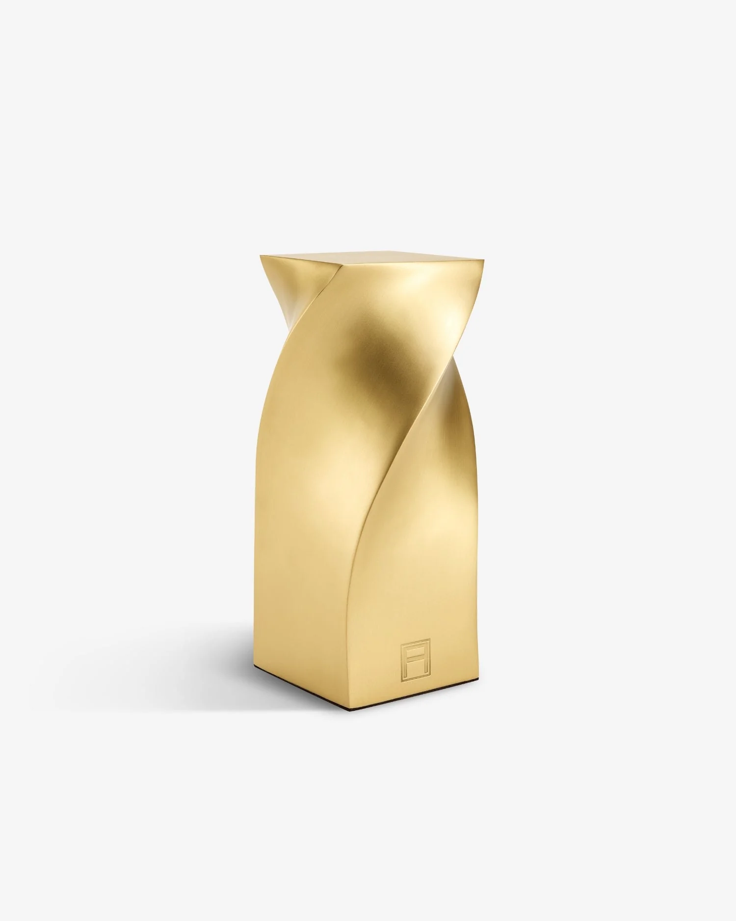 Twist Bookend - Brass - Image 3